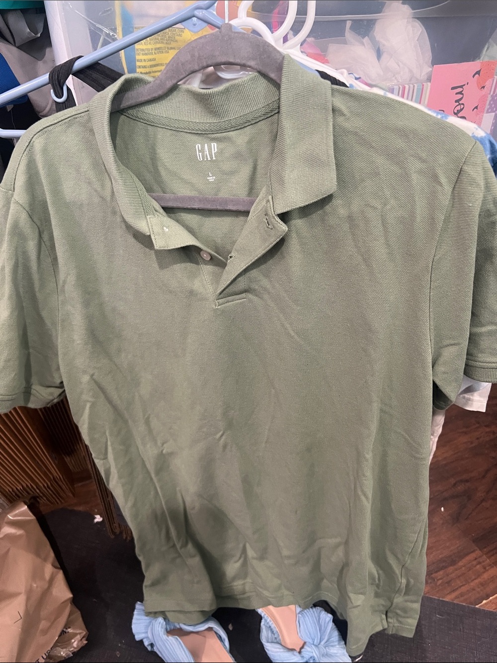 GAP Olive Green Men’s Polo